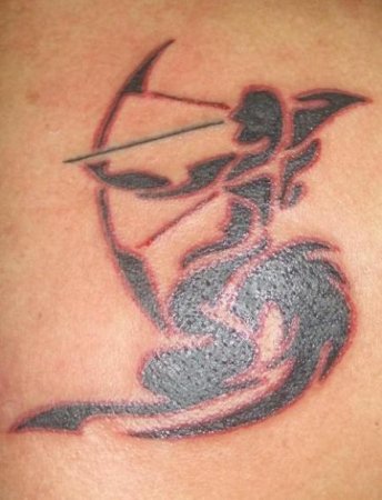 Татуировка " Знак зодиака Стрелец " фото. 1306475238_tatuirovka-strelets-eskiz